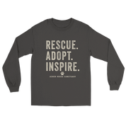 2026 Retreat Long Sleeve Tee- Rescue Adopt Inspire