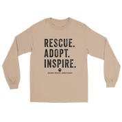 2026 Retreat Long Sleeve Tee- Rescue Adopt Inspire