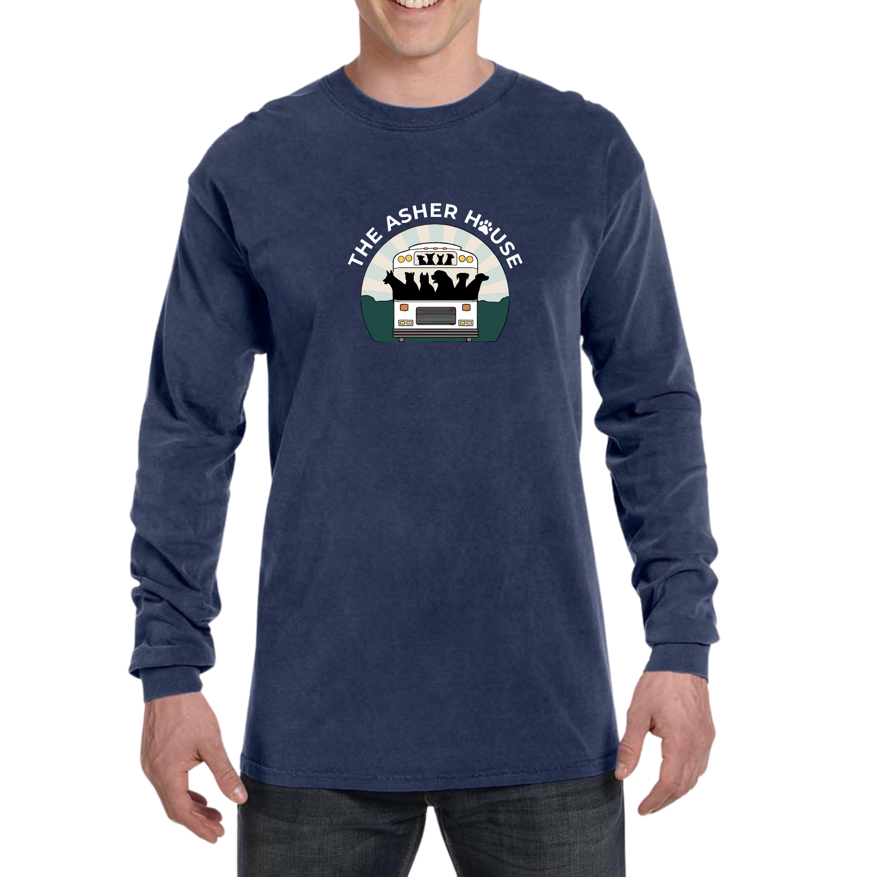 Bus Logo Premium Long-Sleeve T-Shirt