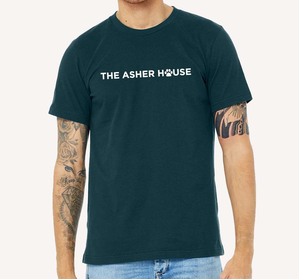 The Asher House Unisex Text Logo TShirt