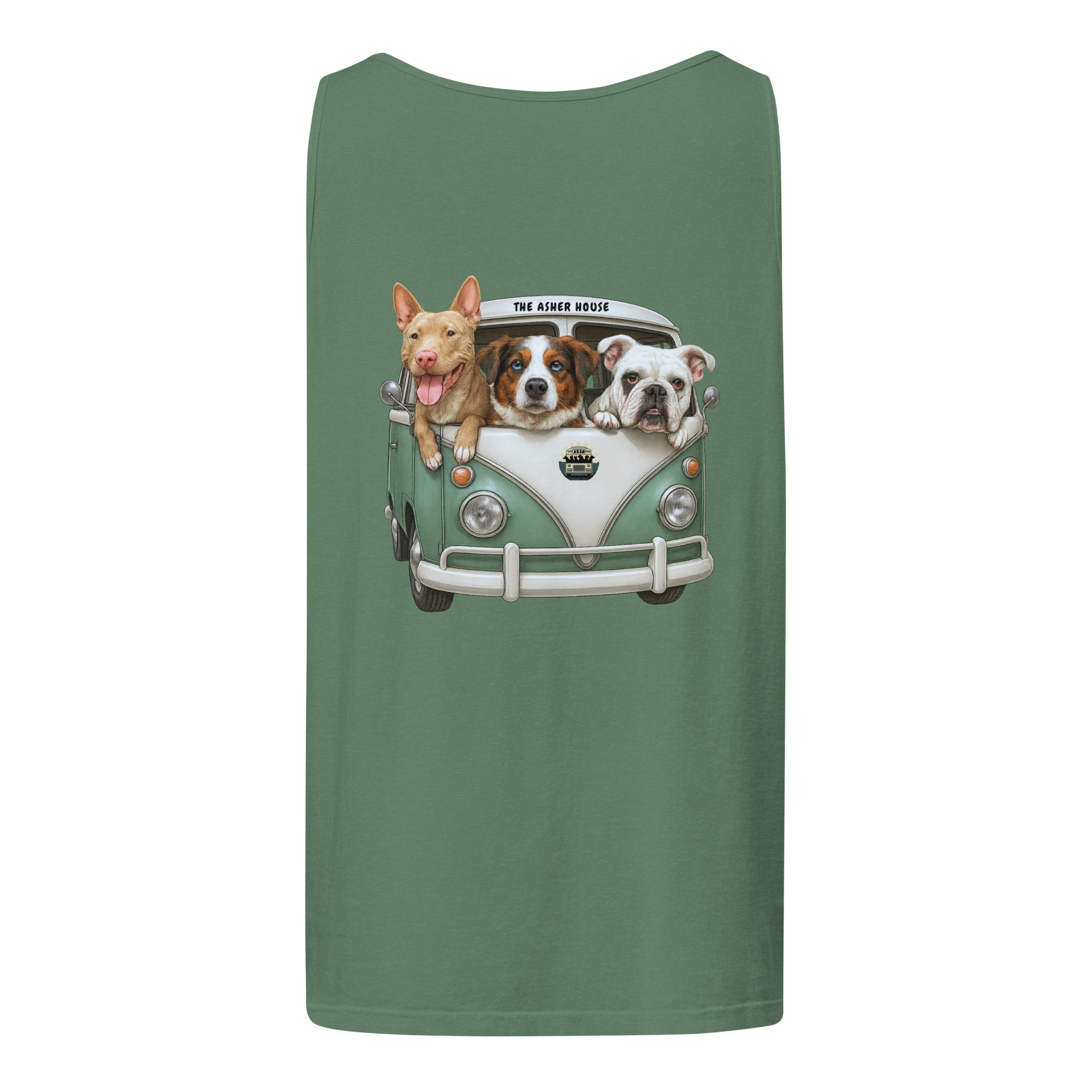 New! Unisex Pack Bus Tank Top- Up to 3XL