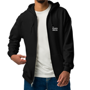 New! Classic Logo Unisex Zip Hoodie- Up to 5XL