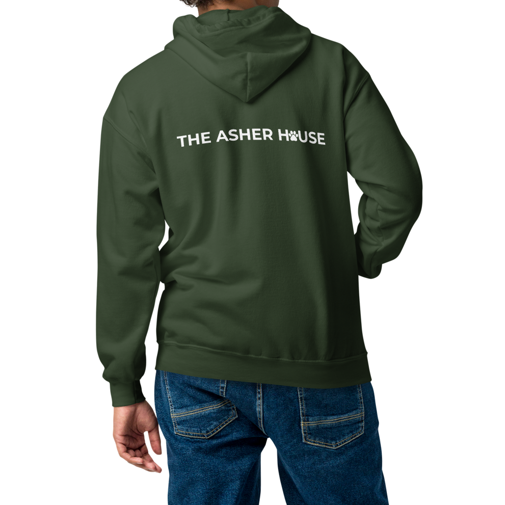 New! Classic Logo Unisex Zip Hoodie- Up to 5XL