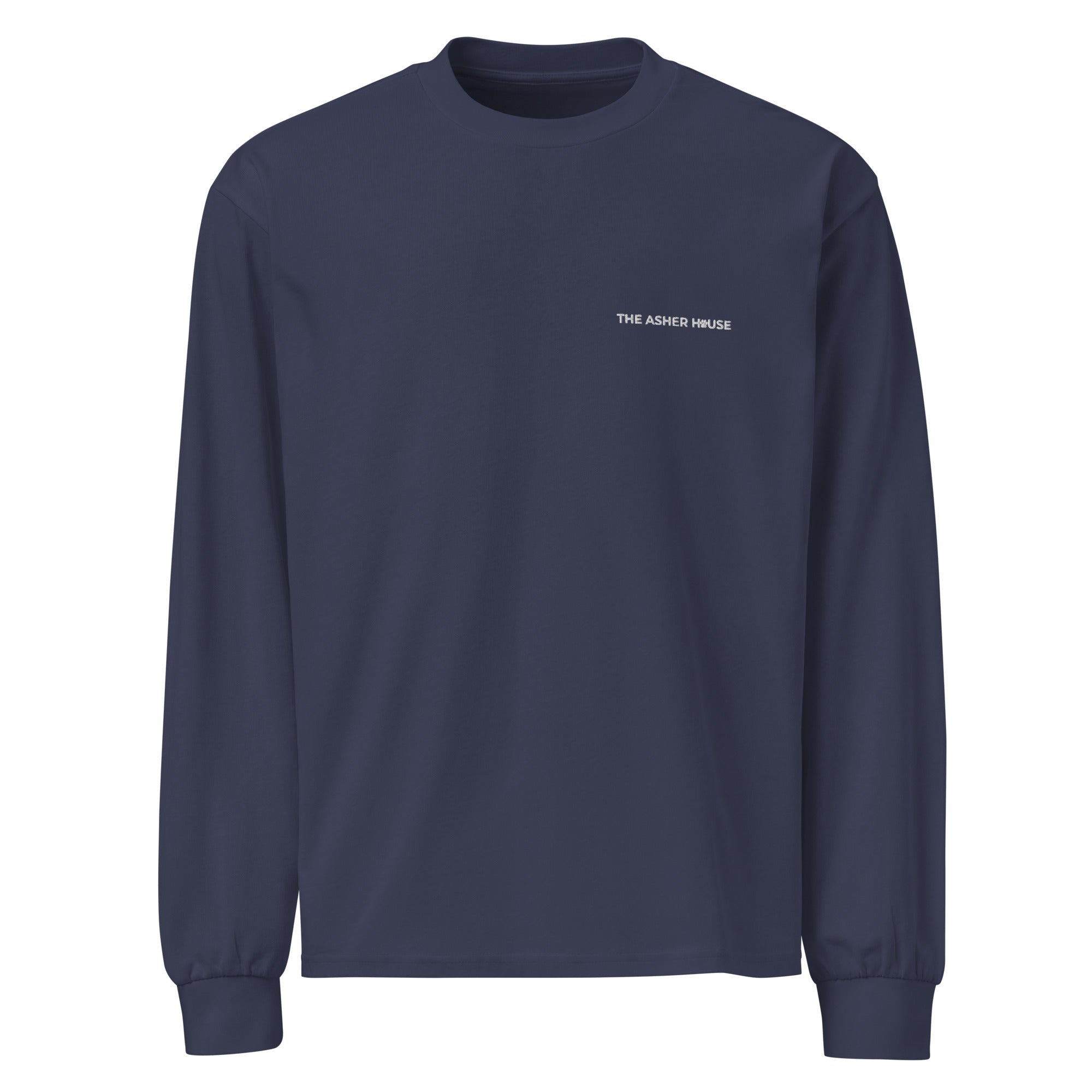 New! Premium Embroidered Classic Logo Heavyweight Long Sleeve