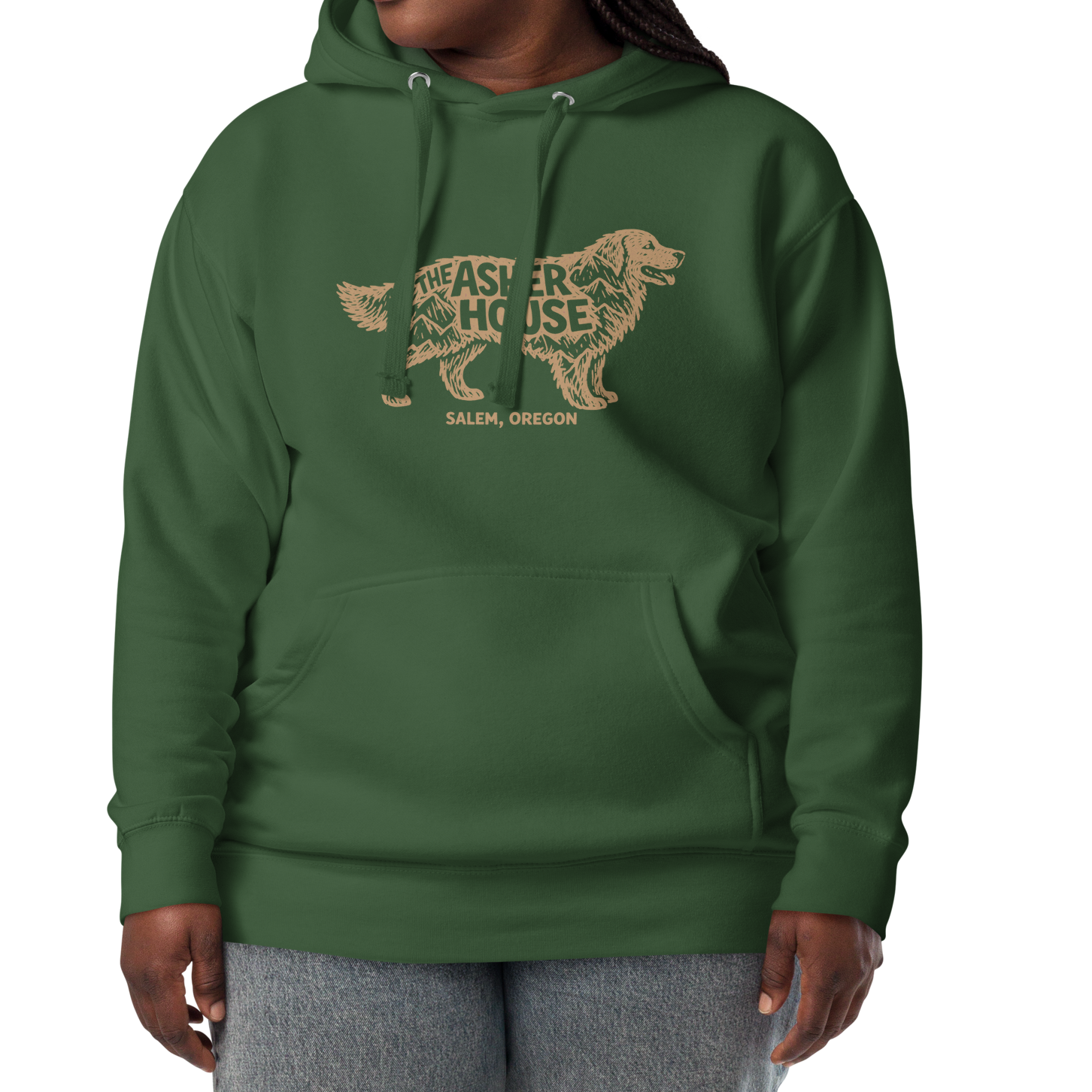 New! Dog Badge Unisex Hoodie- Up To 3XL
