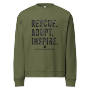2026 Retreat Premium Crewneck- Rescue Adopt Inspire