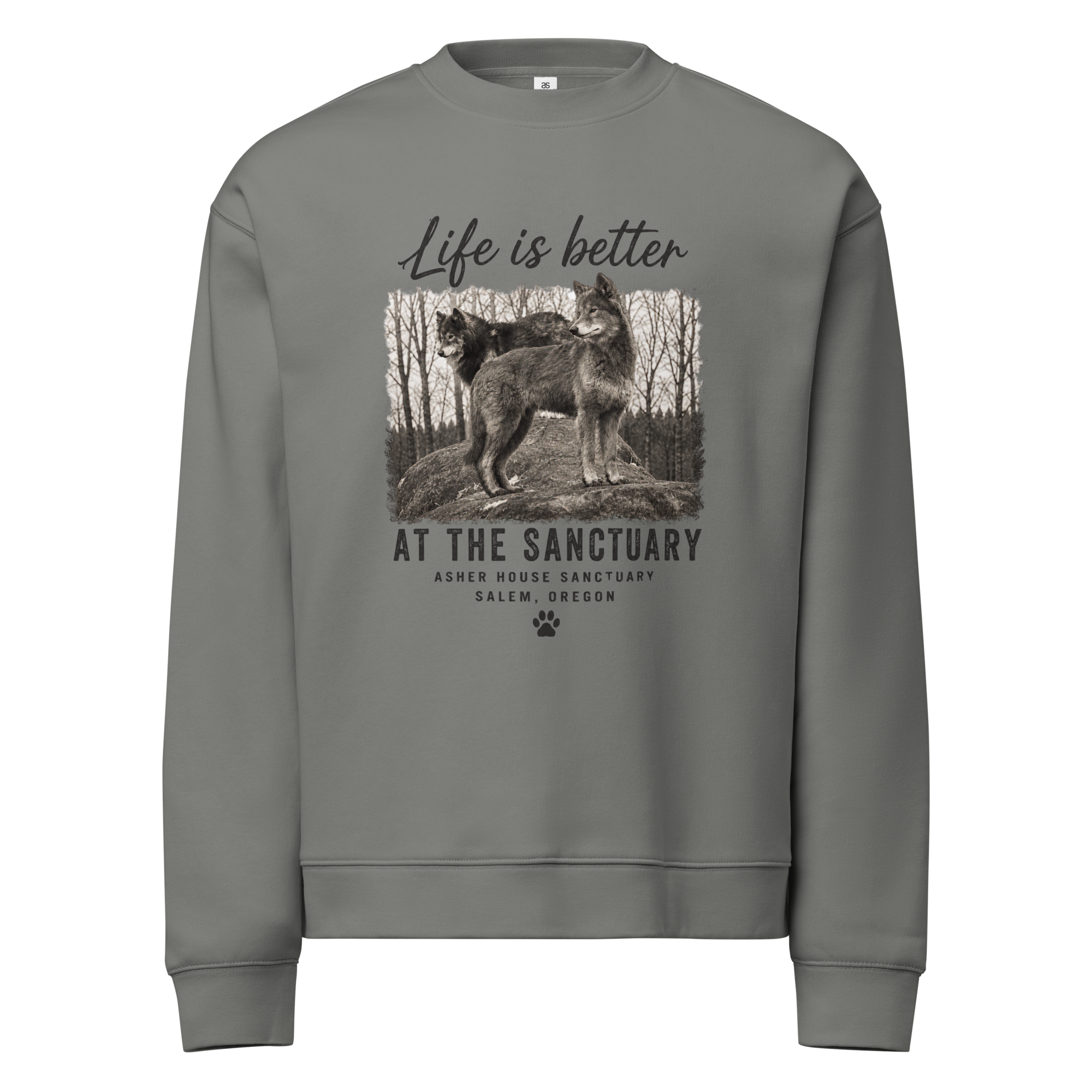 2026 Retreat Premium Crewneck- Wolf Hybrids