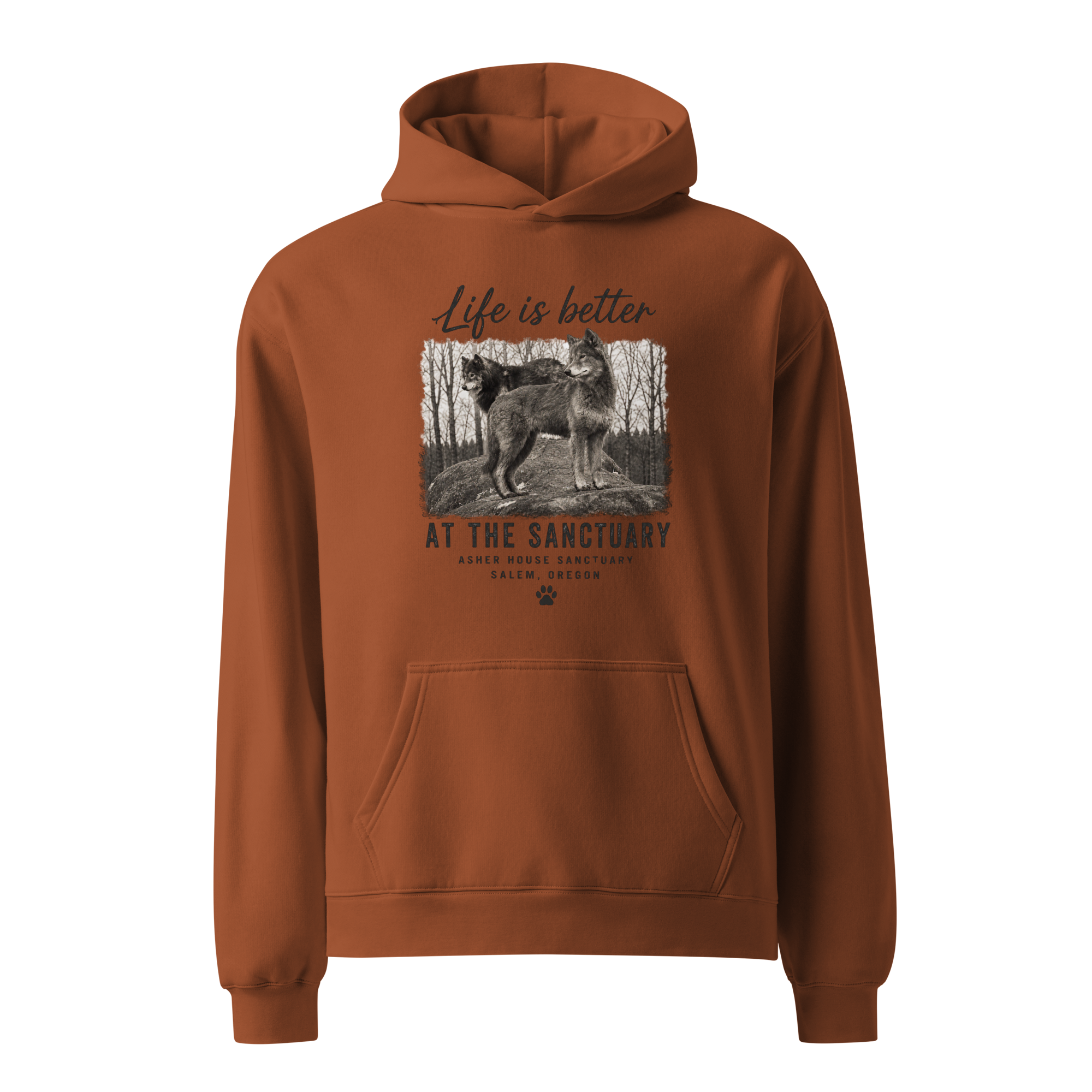 2026 Retreat Premium Hoodie- Wolf Hybrids