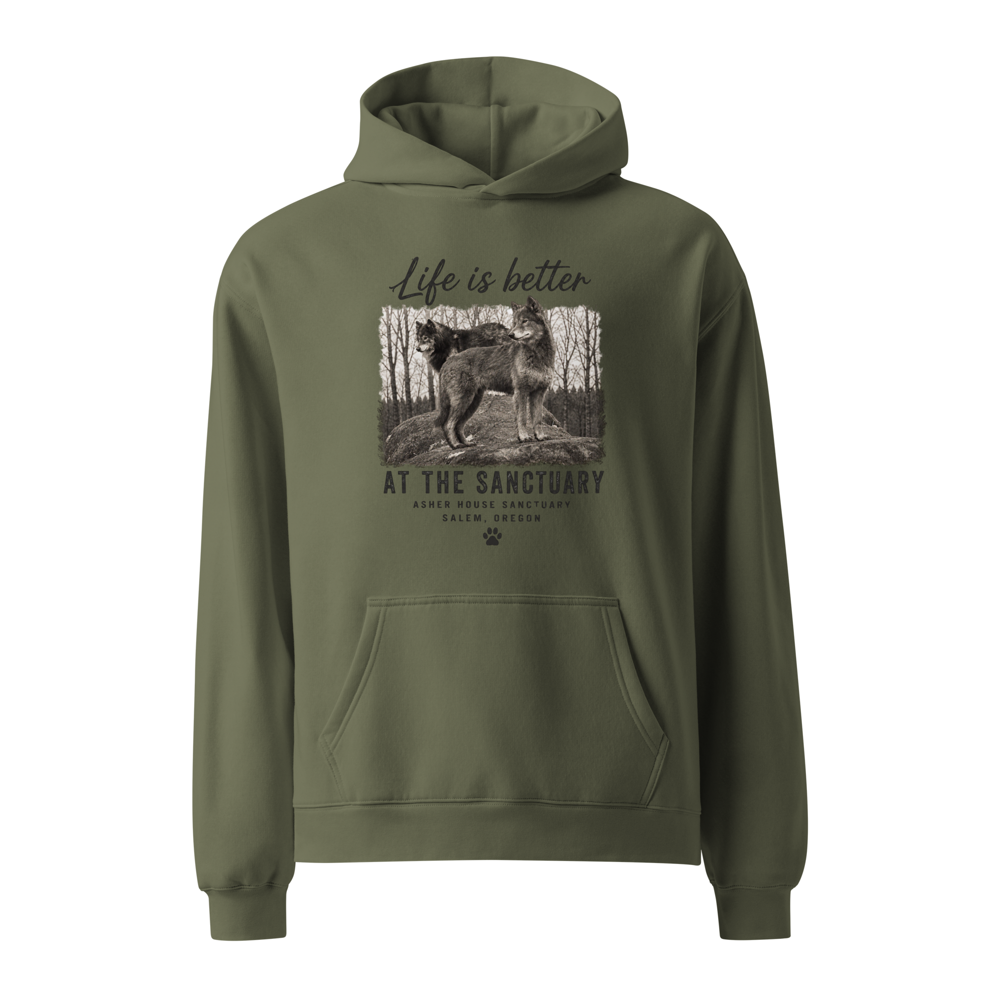 2026 Retreat Premium Hoodie- Wolf Hybrids