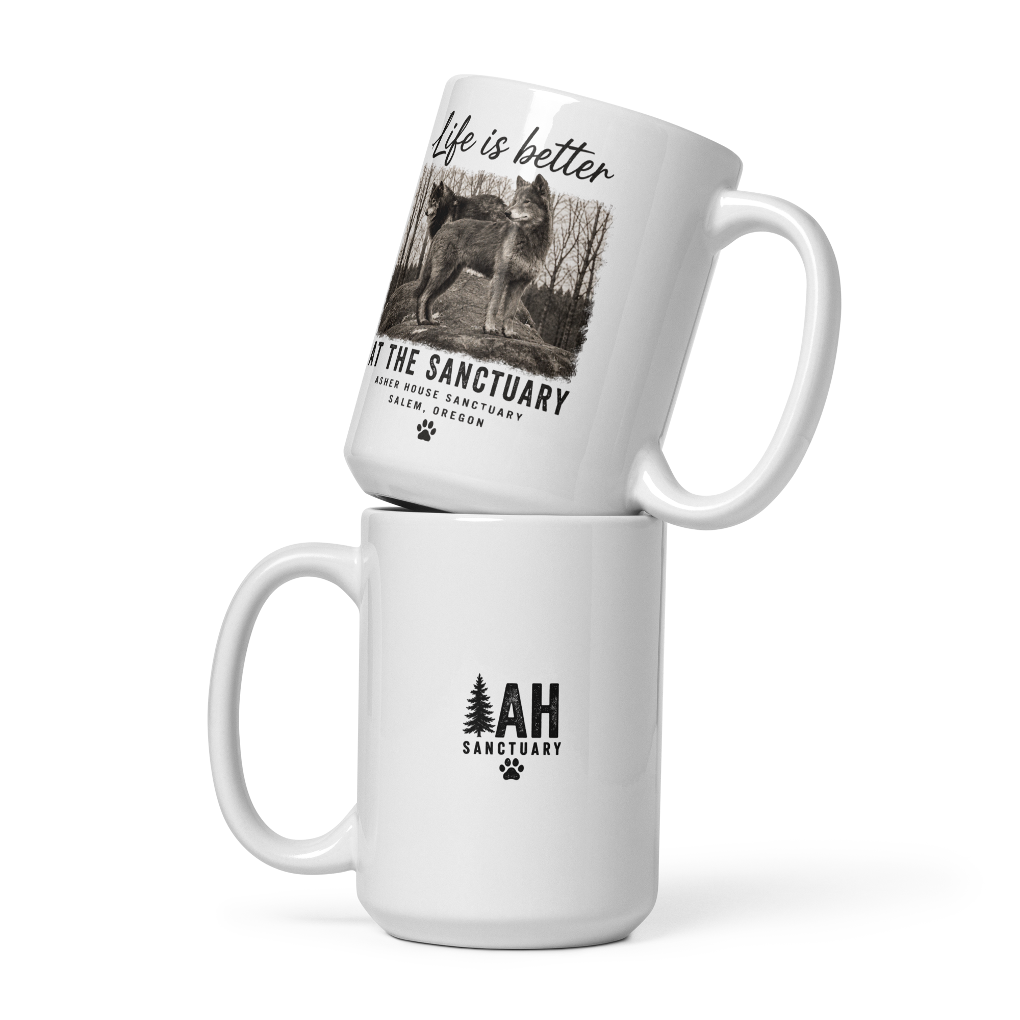 2026 Retreat Coffee Mug- Wolf Hybrids