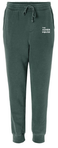 The Asher House Unisex Jogger Logo on Front Left Pocket- 8 Colors