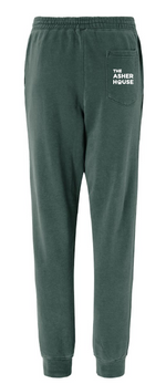 Load image into Gallery viewer, The Asher House Unisex Jogger Logo on Back Pocket- 7 Colors
