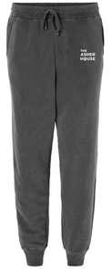 The Asher House Unisex Jogger Logo on Front Left Pocket- 8 Colors