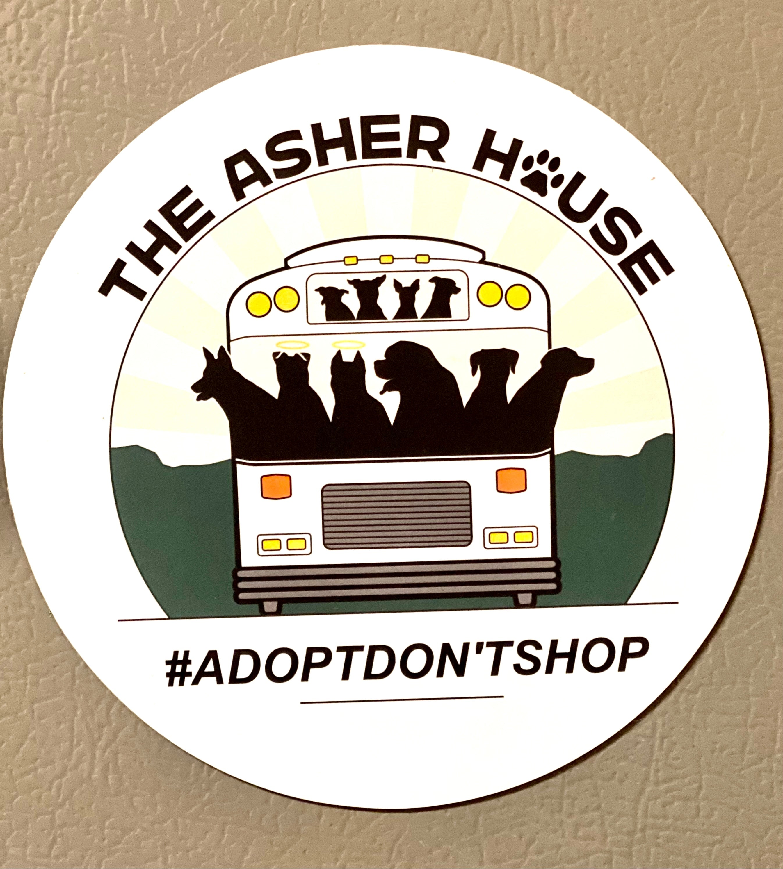 The Asher House Magnet