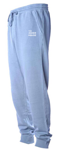 The Asher House Unisex Jogger Logo on Front Left Pocket- 8 Colors