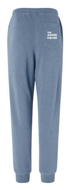 The Asher House Unisex Jogger Logo on Back Pocket- 7 Colors